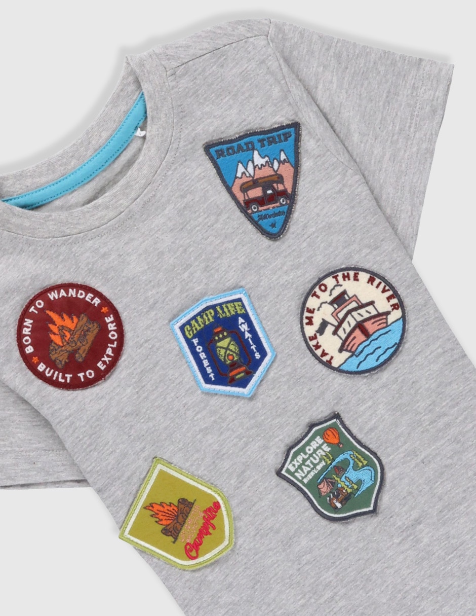 Playera Piquenique manga corta para niño