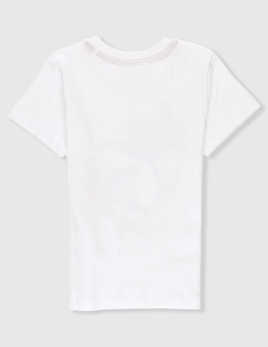 Playera manga corta para niño