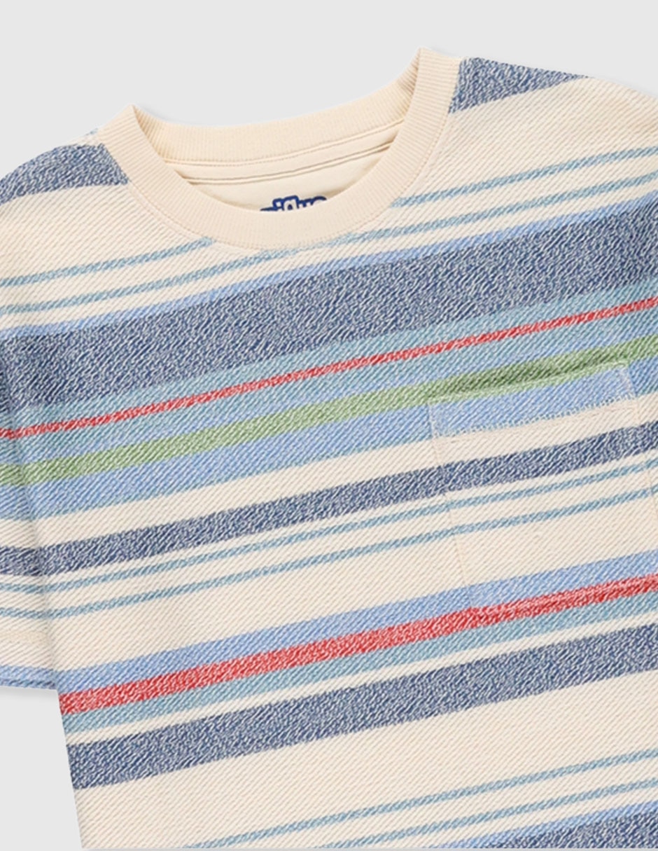 Playera manga corta para niño
