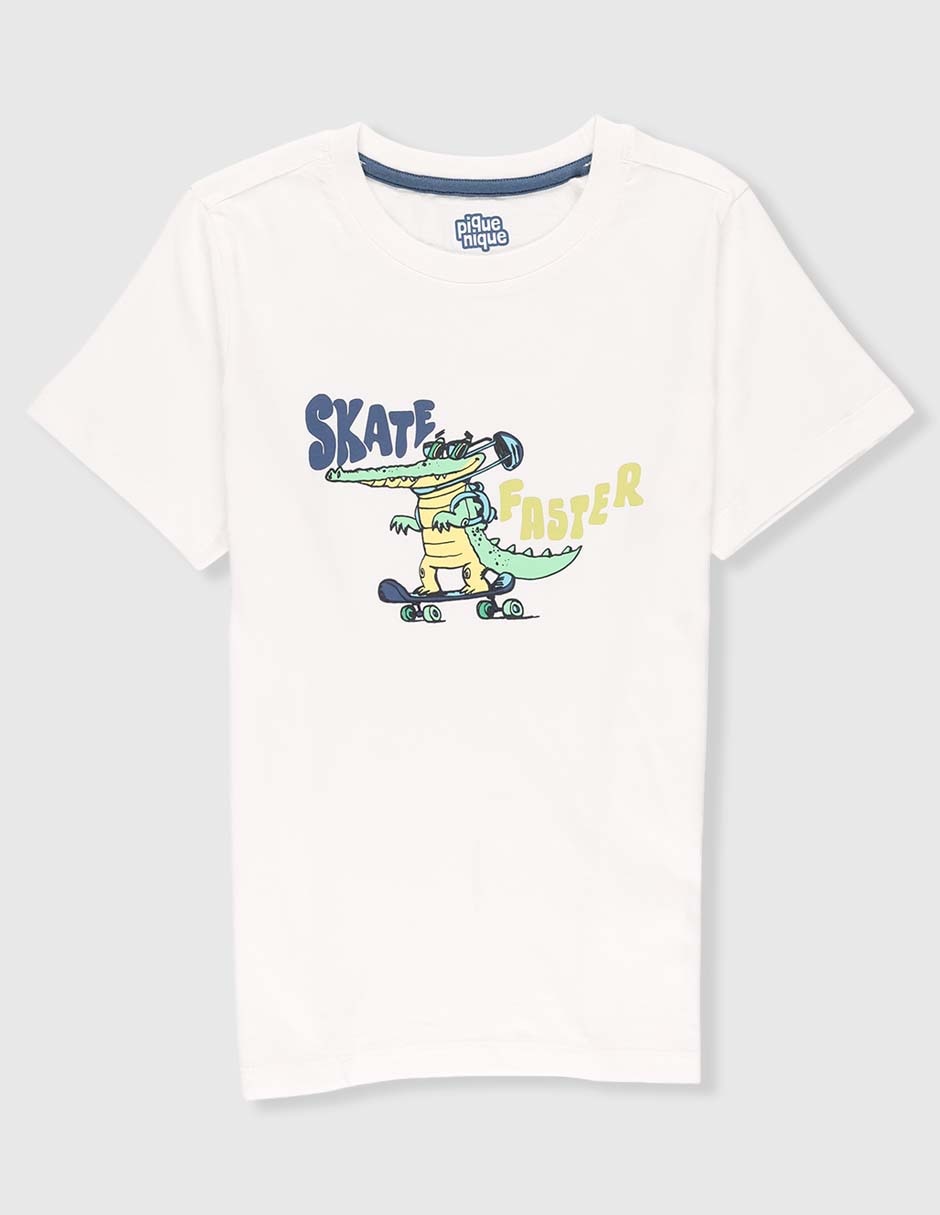 Playera manga corta para niño Playera manga corta para niño