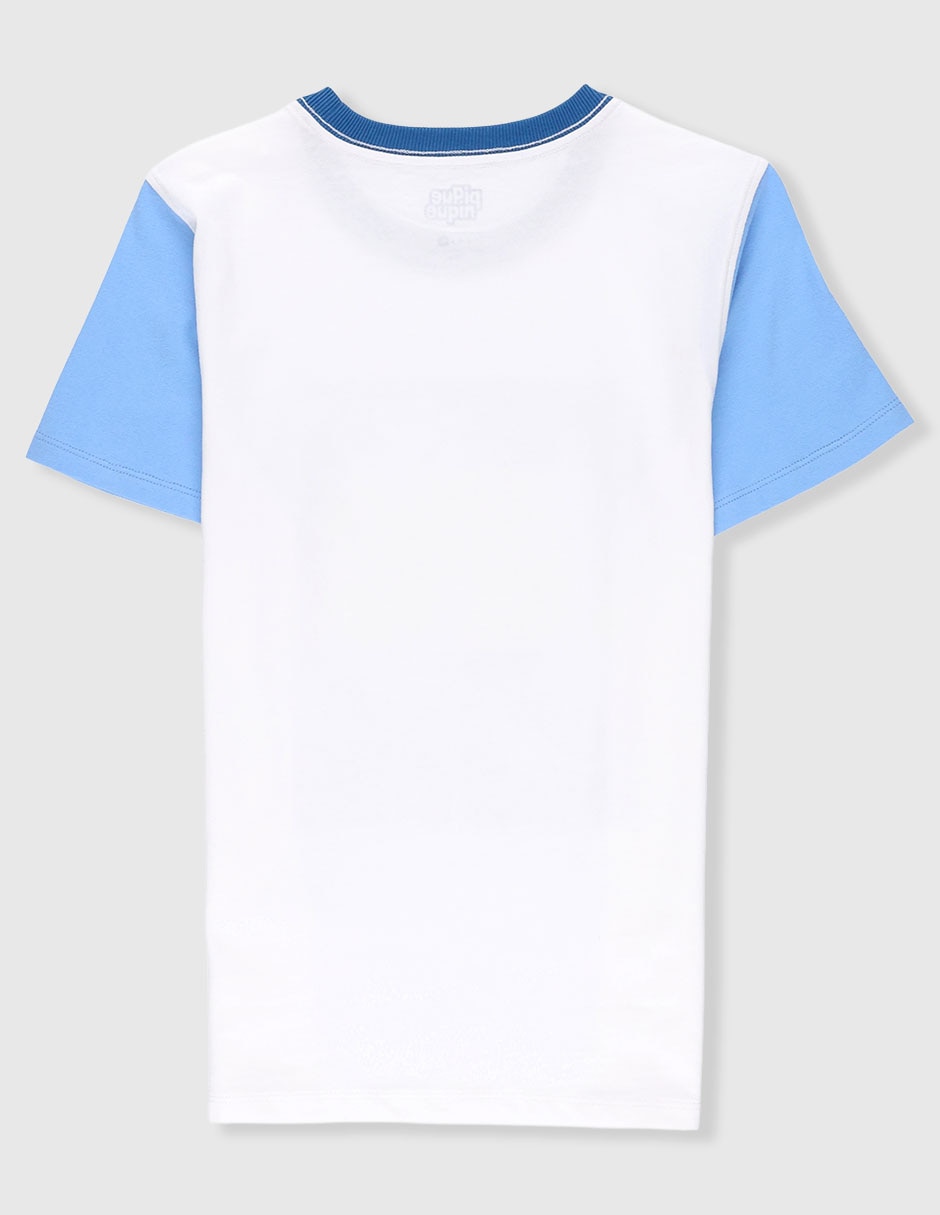 Playera manga corta para niño