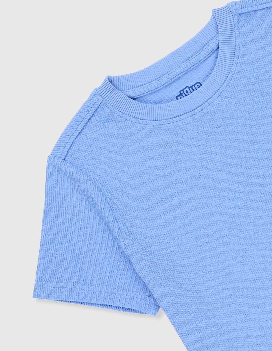 Playera Piquenique manga corta para niño