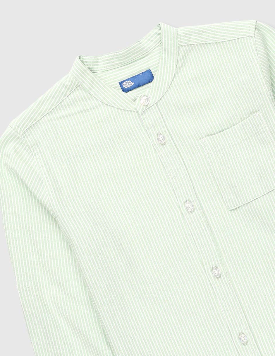 Camisa casual Piquenique manga larga para niño