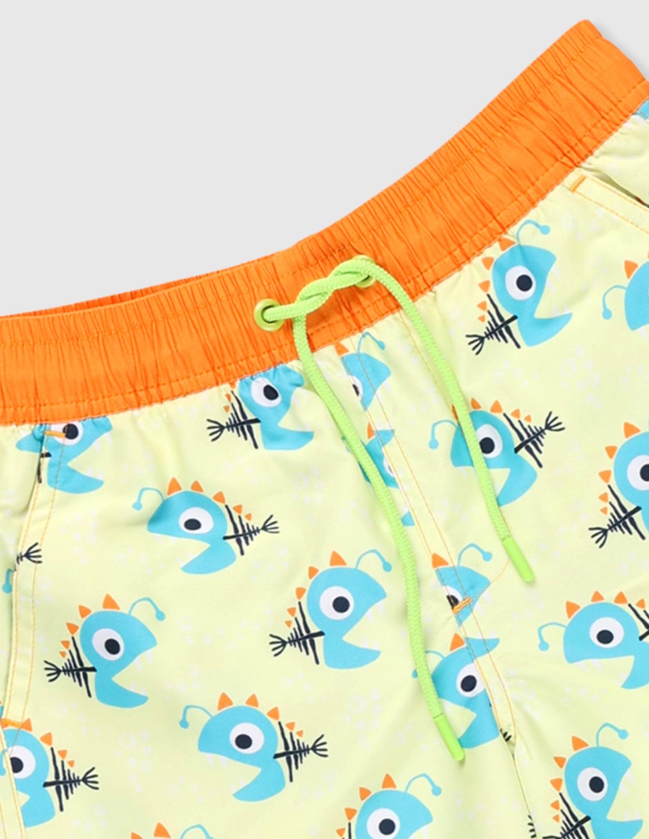 Traje de baño bóxer Piquenique para niño