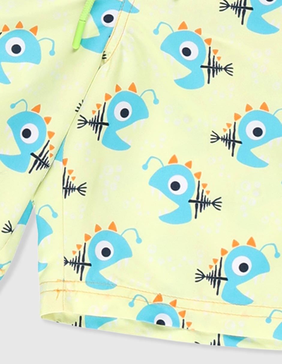 Traje de baño bóxer Piquenique para niño
