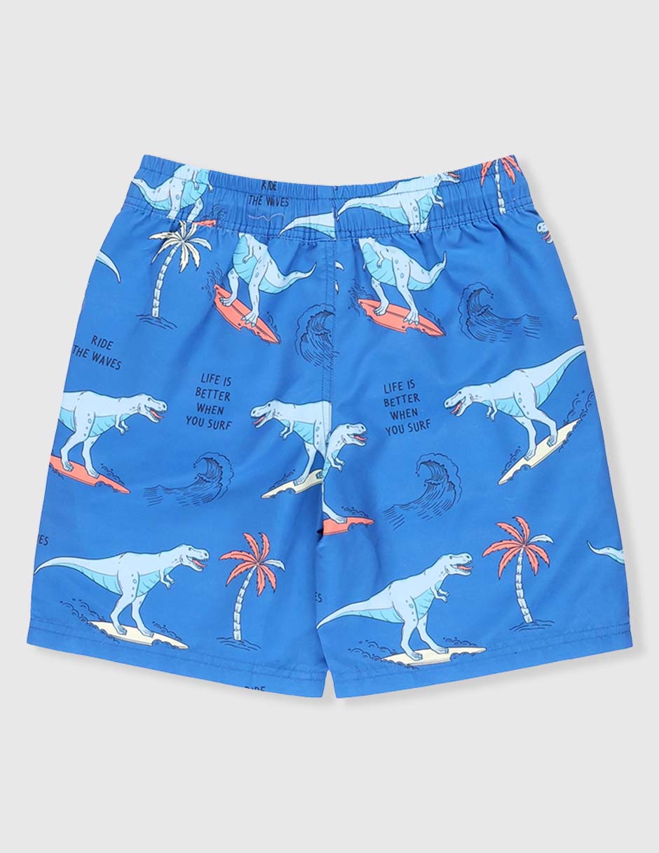 Traje de baño short piquenique para niño