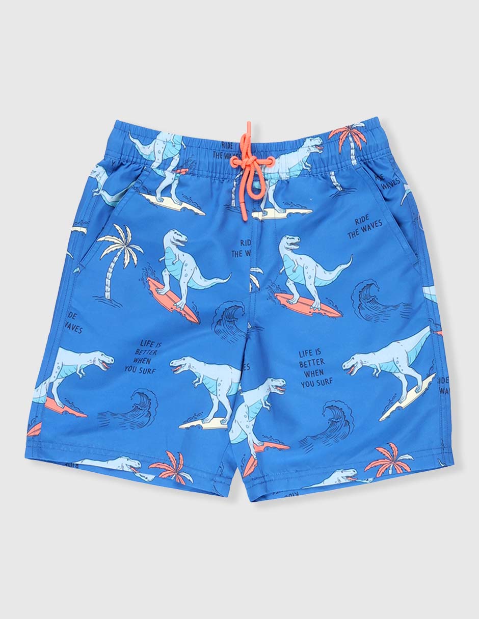 Traje de baño short piquenique para niño