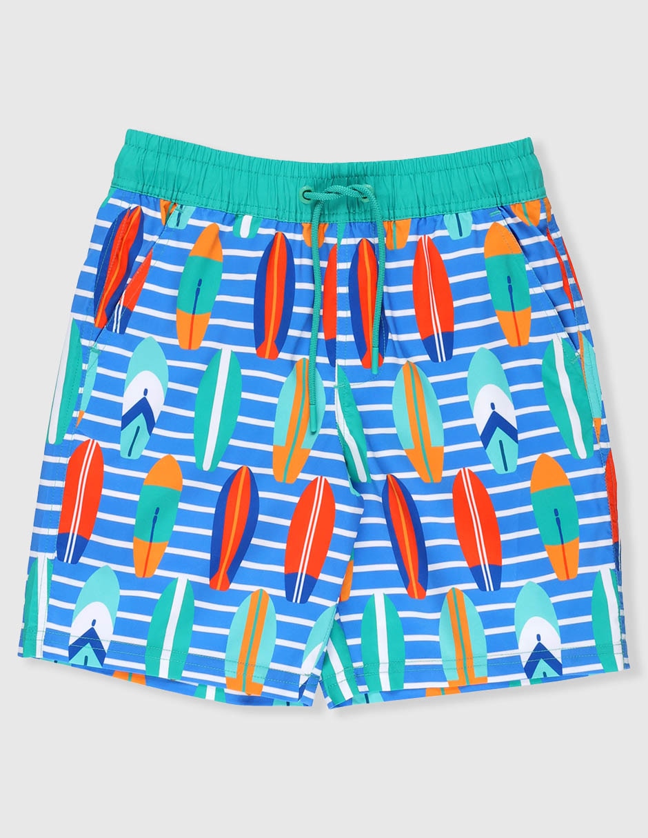 Traje de baño bóxer Piquenique para niño
