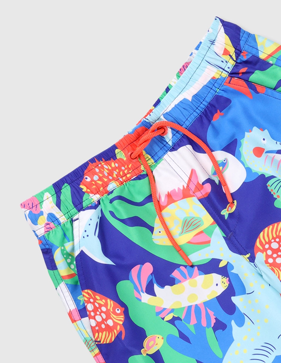 Traje de baño short Piquenique para niño