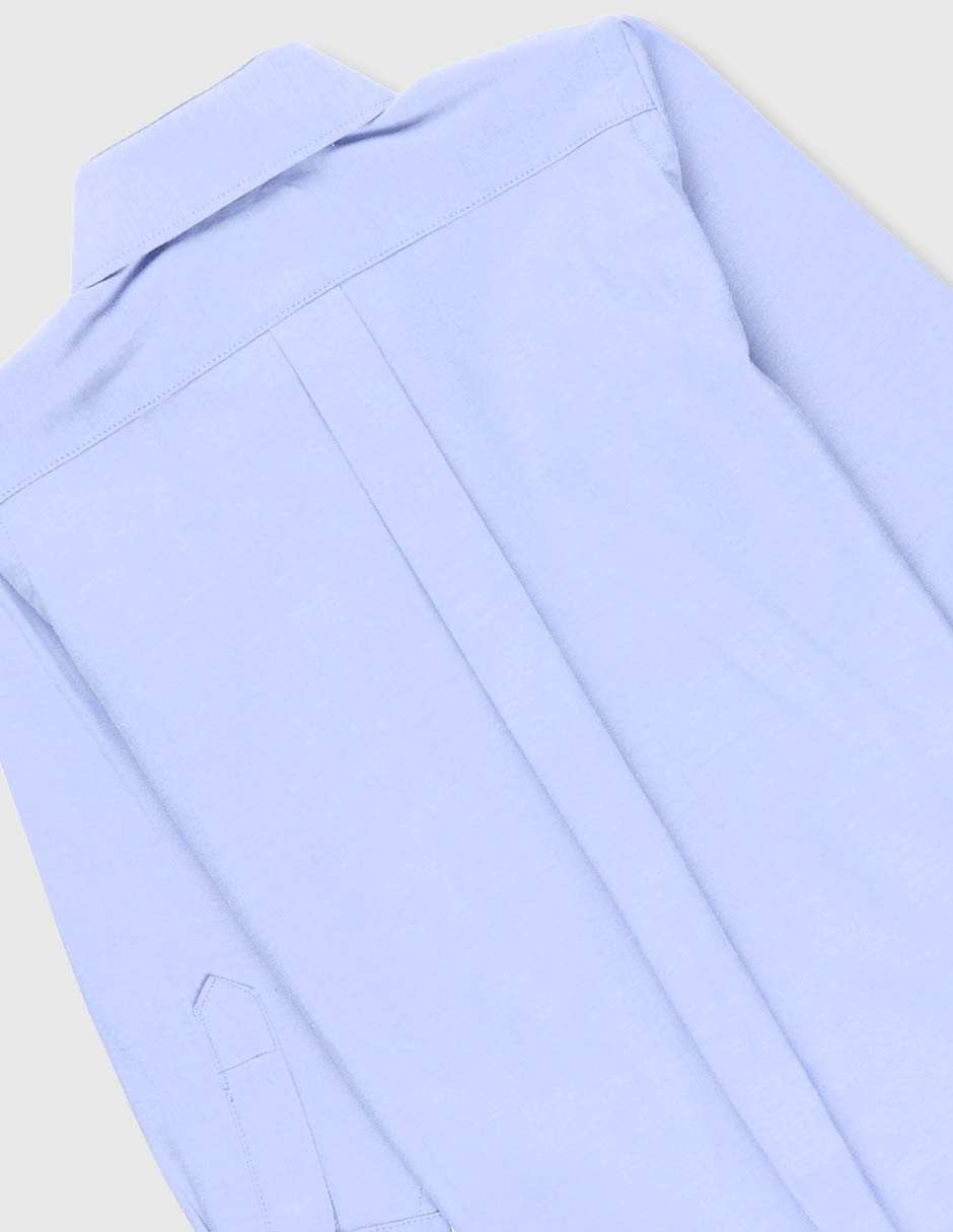 Camisa de vestir manga larga para niño
