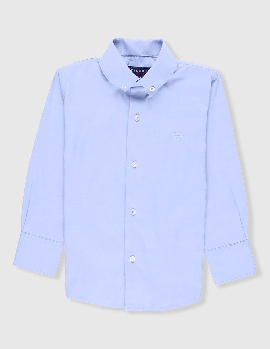 Camisa de vestir manga larga para niño Camisa de vestir manga larga para niño