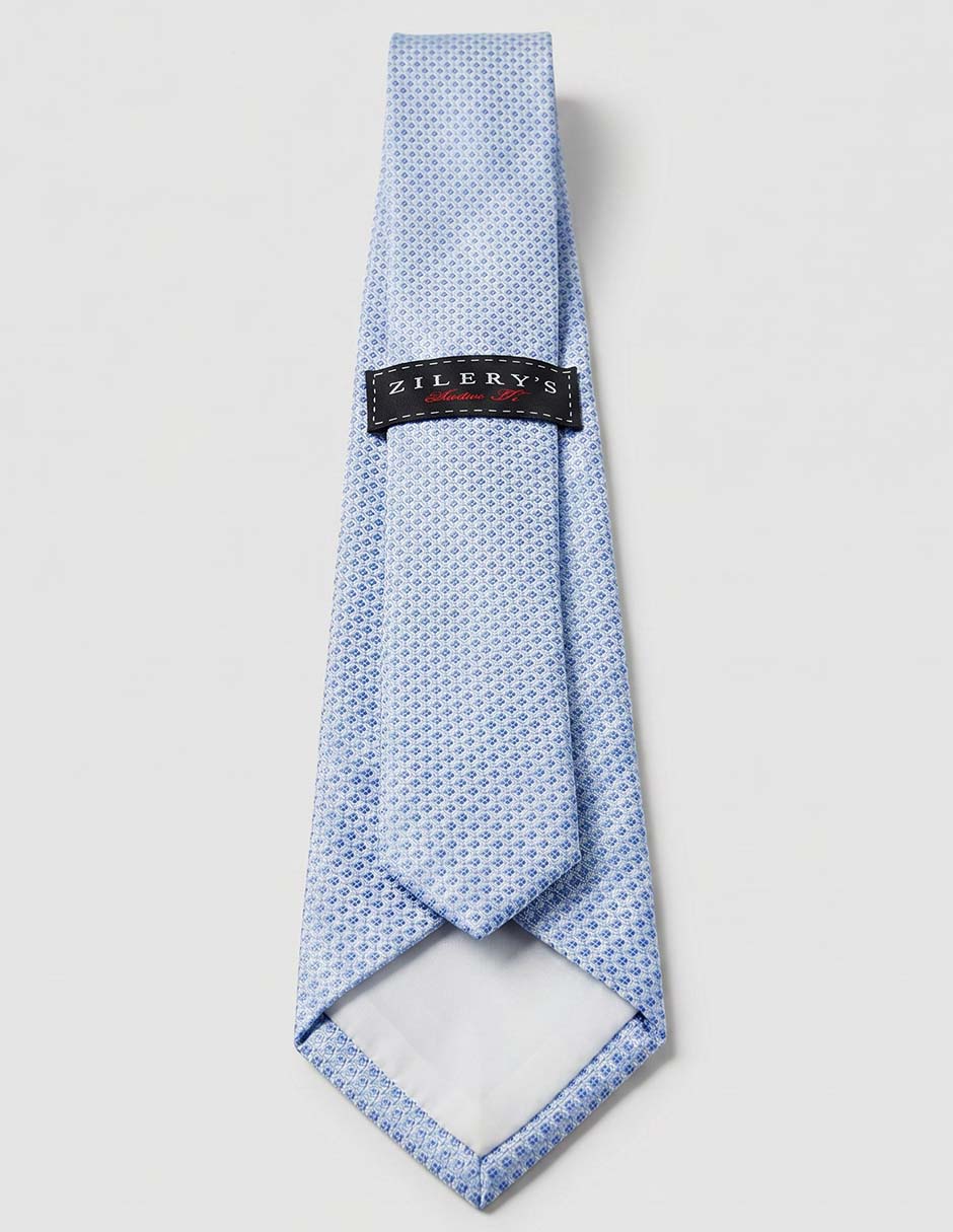 Corbata zilery's sim estampado microprint para hombre