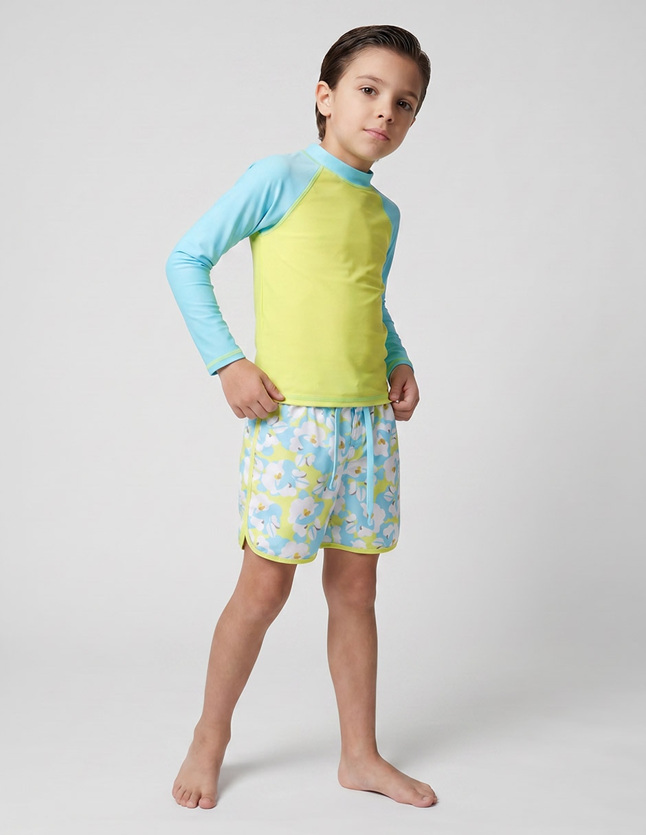 Traje de baño short Now & Then para niño