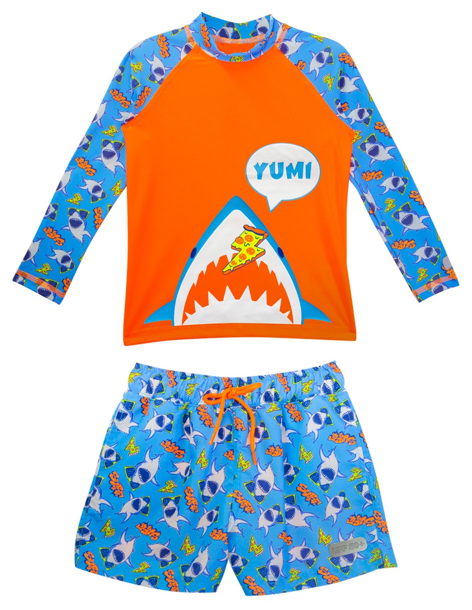Conjunto wetshirt para niño