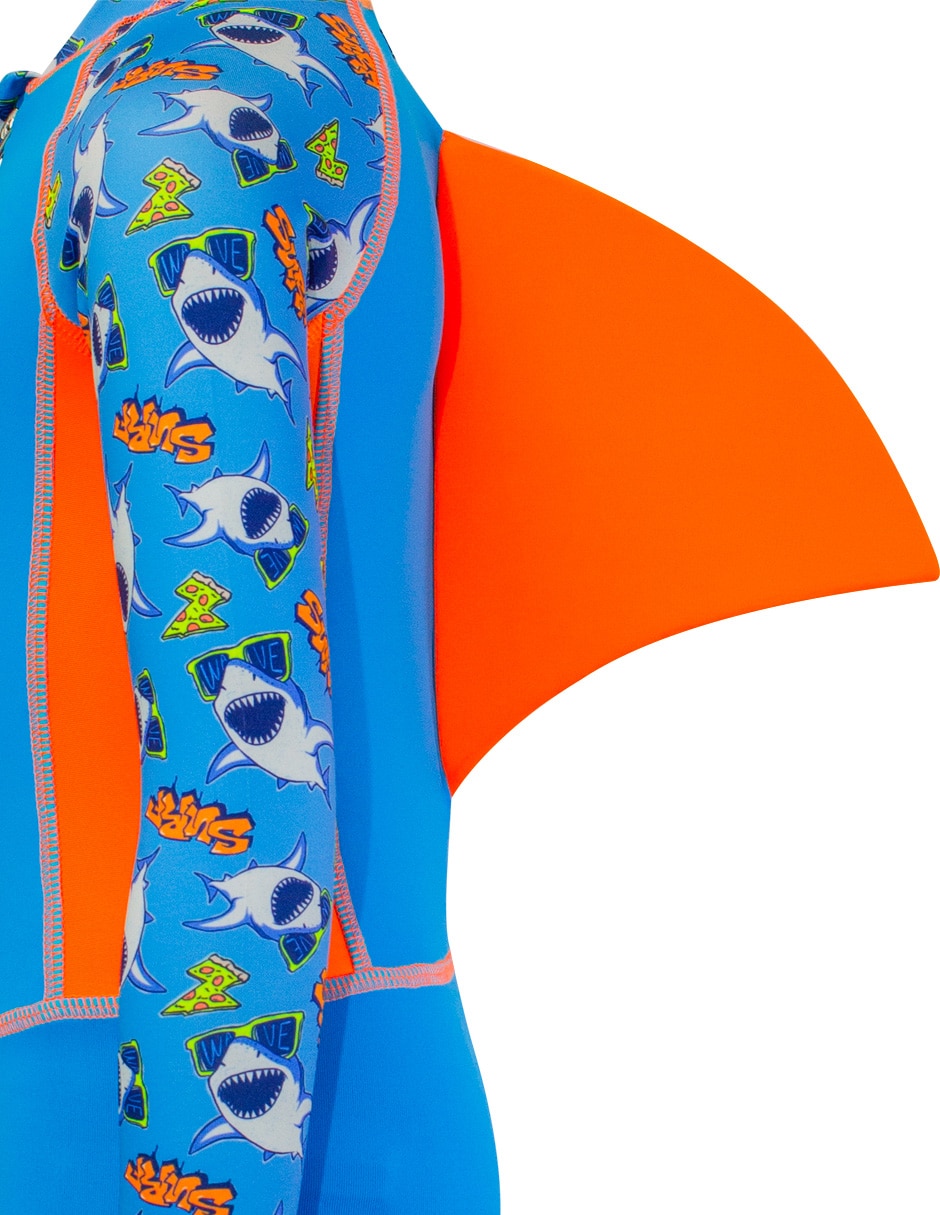 Wetsuit estampado a rayas para niño