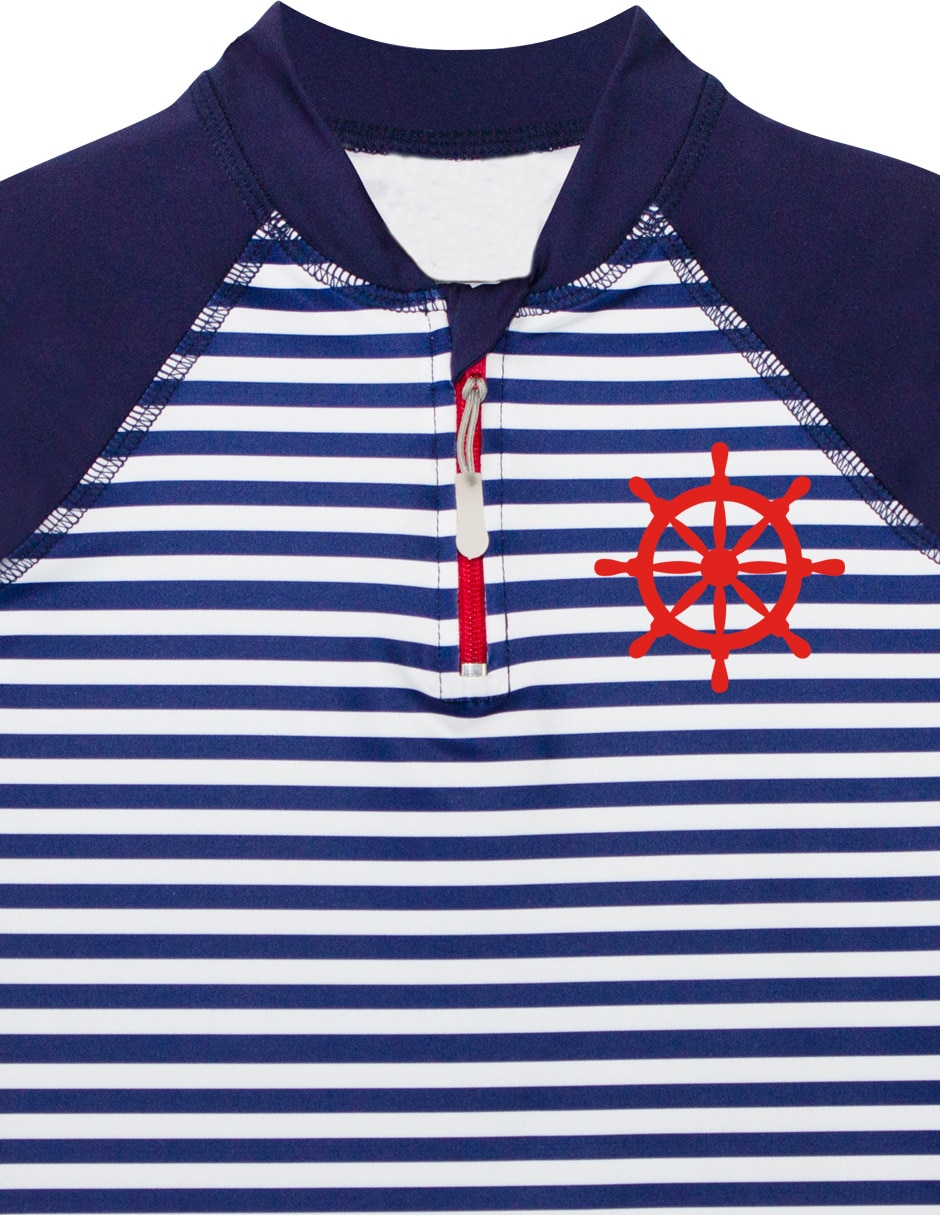 Wetshirt estampado a rayas para niño