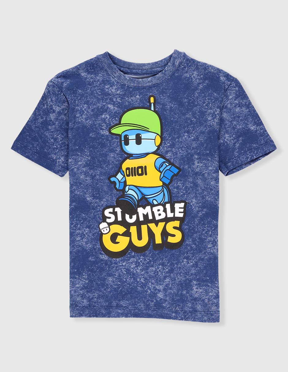 Playera Stumble Guys Stumble Guys manga corta para niño
