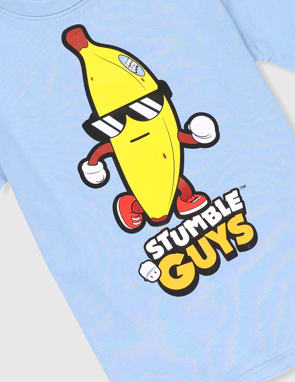 Playera Stumble Guys Stumble Guys manga corta para niño