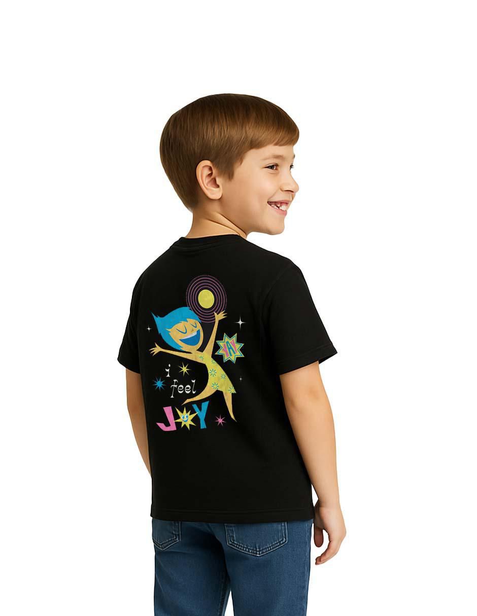 Playera Inside Out 2 Intensamente manga corta para niño