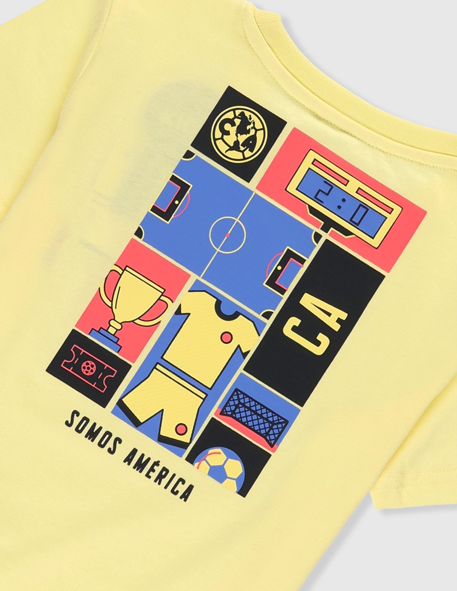 Playera América Club América manga corta para niño 7