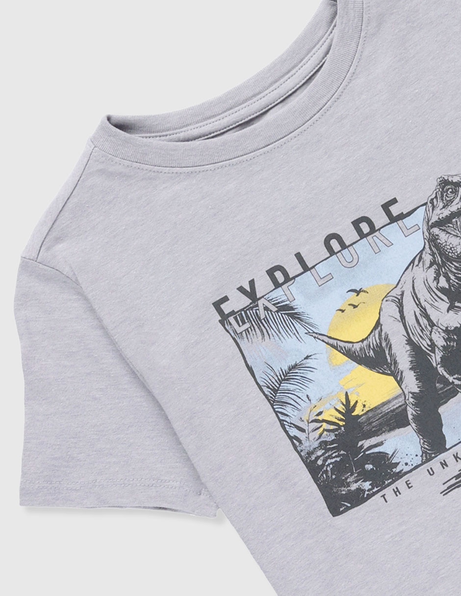 Playera manga corta para niño 3