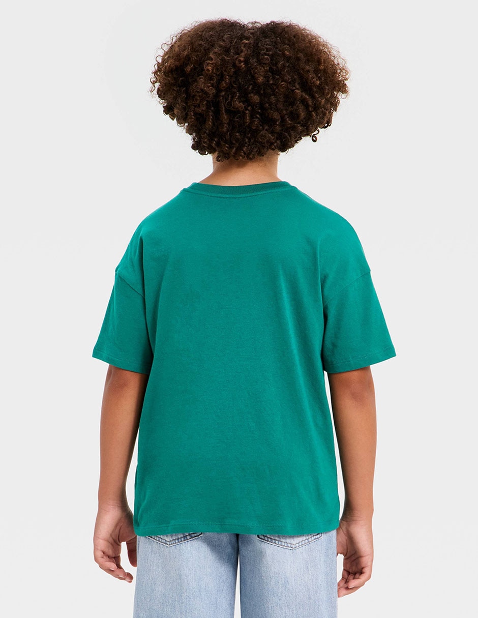 Playera Cat & Jack manga corta para niño