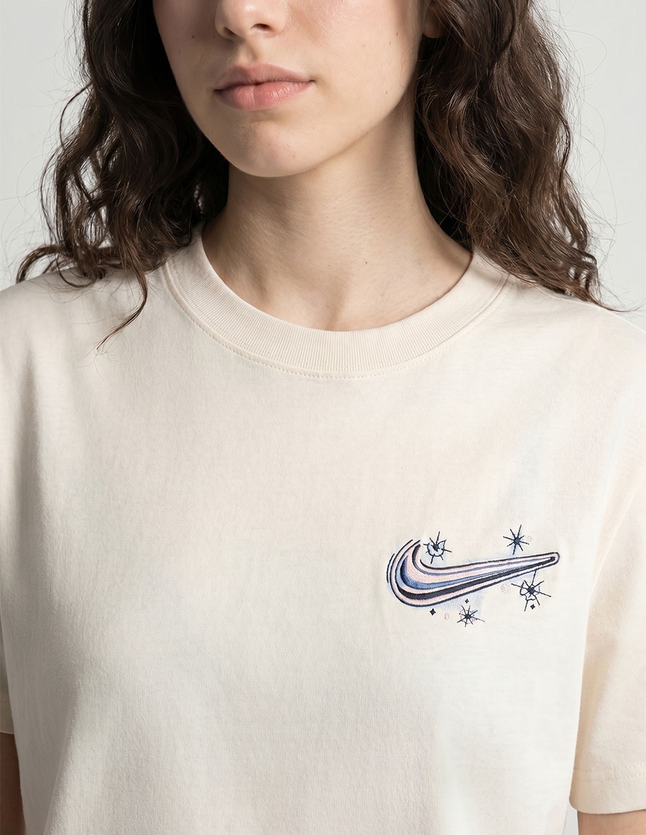 Playera manga corta cuello redondo para mujer 9