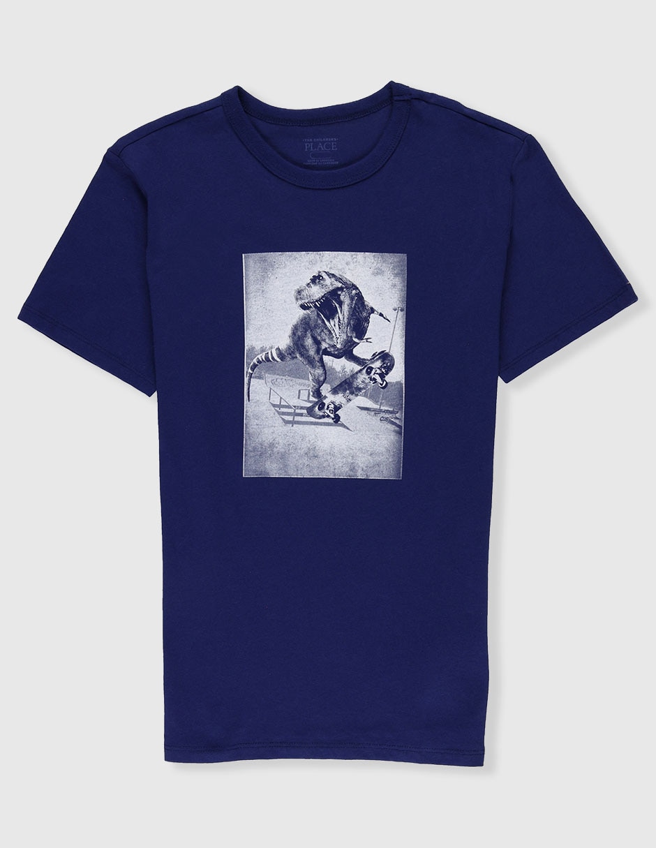 Playera manga corta para niño