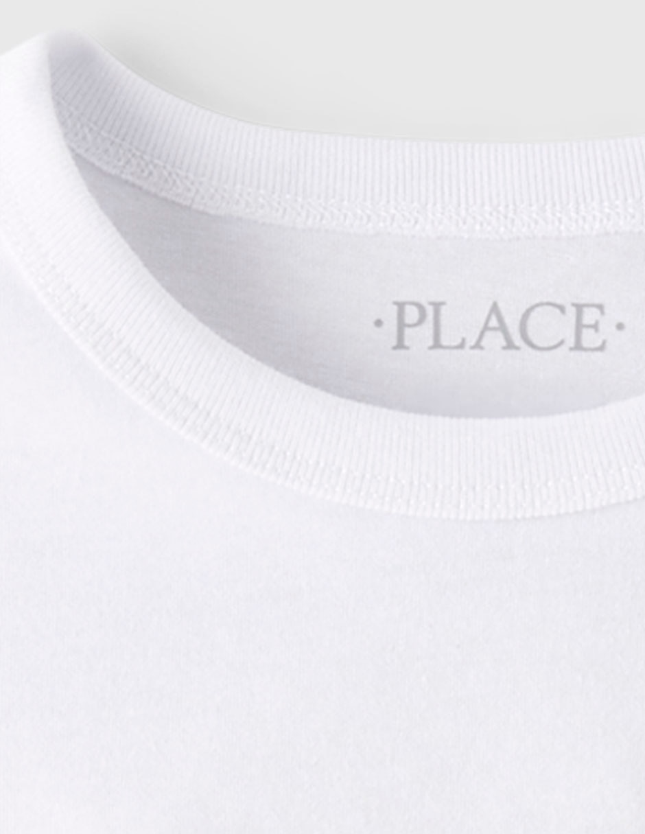 Playera manga regular para niño