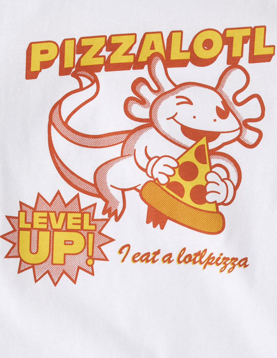 Playera manga regular para niño