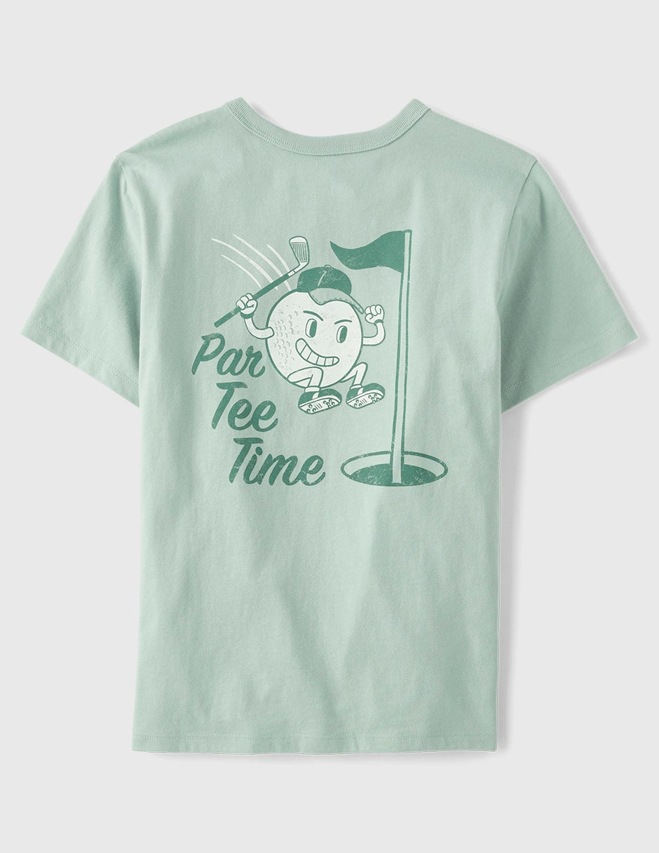 Playera manga regular para niño 4