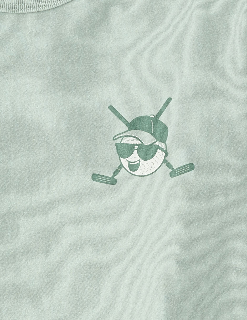 Playera manga regular para niño 3