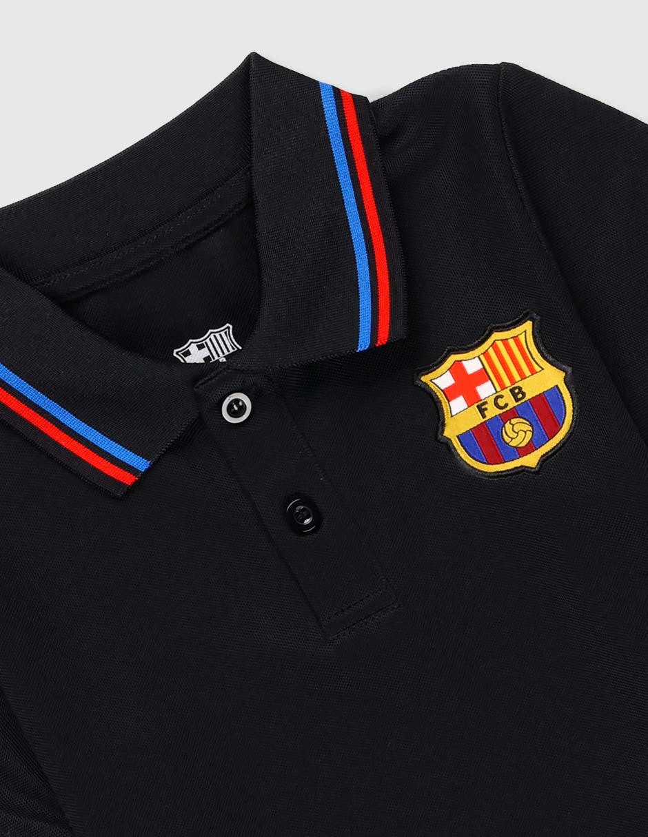Playera tipo polo para niño 6