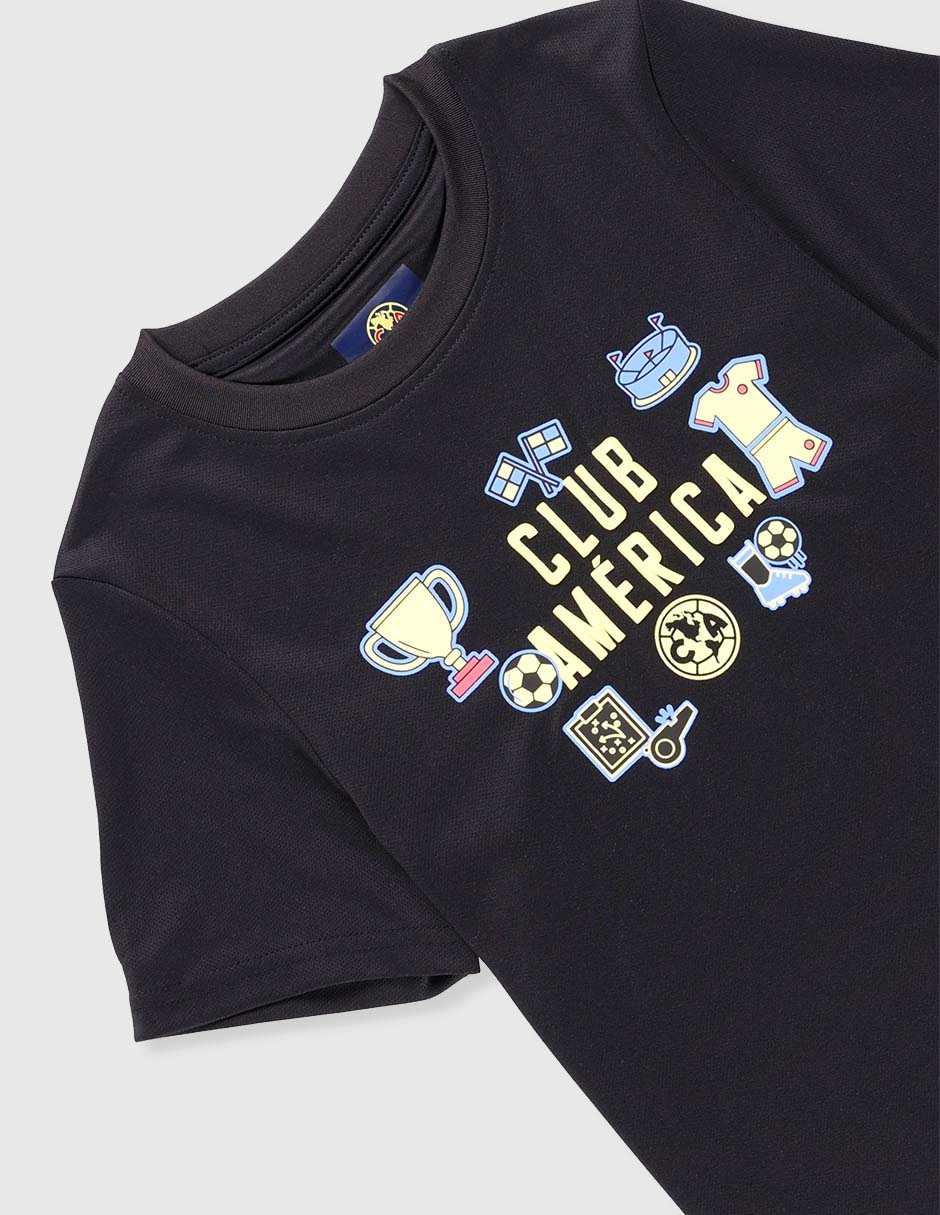 Playera manga corta para niño