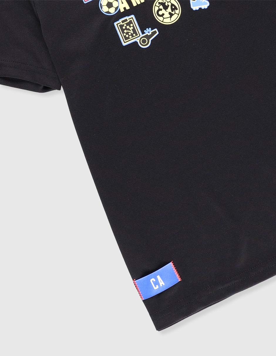 Playera manga corta para niño