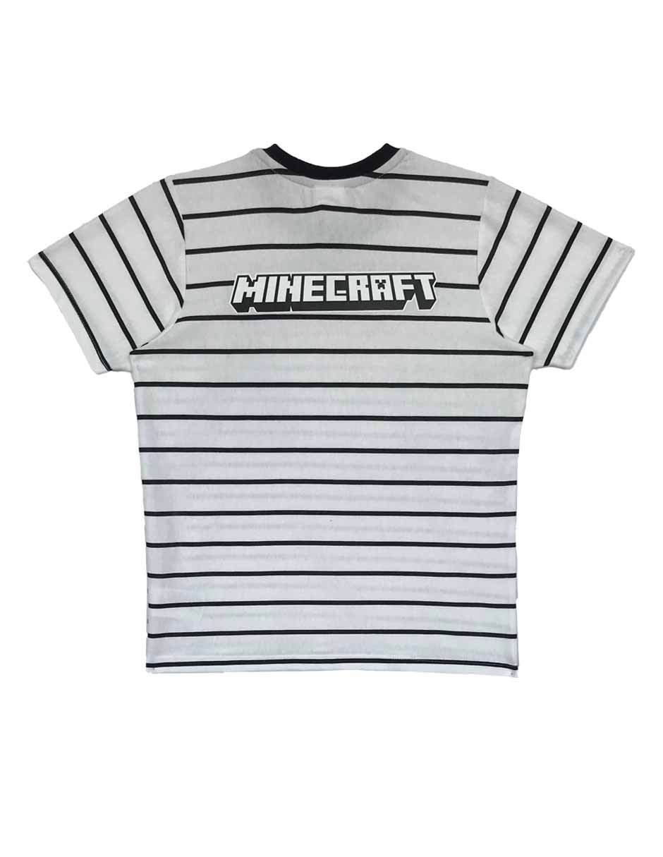 Playera Minecraft Minecraft manga corta para niño