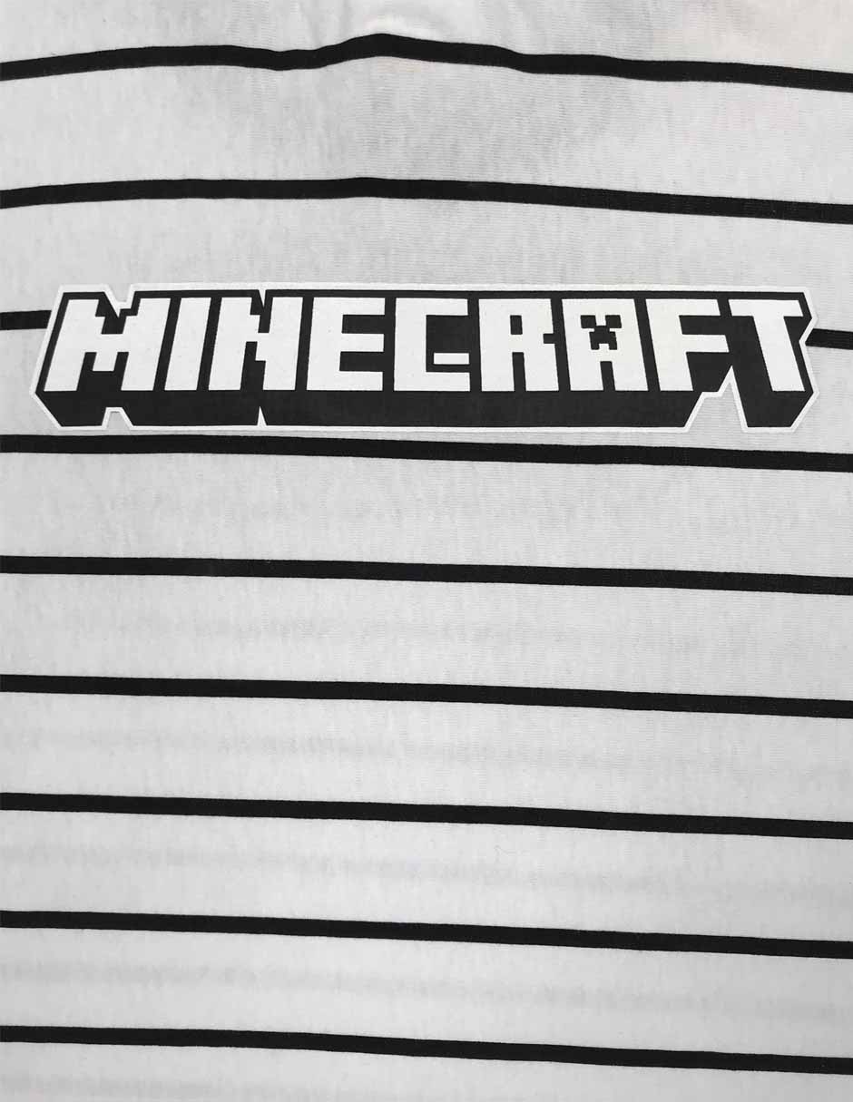 Playera Minecraft Minecraft manga corta para niño