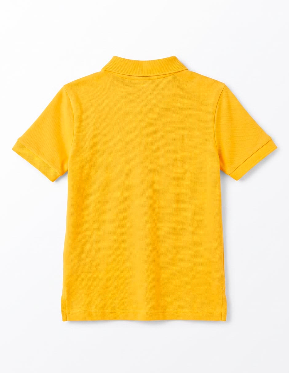 Playera tipo polo de algodón para niño 3