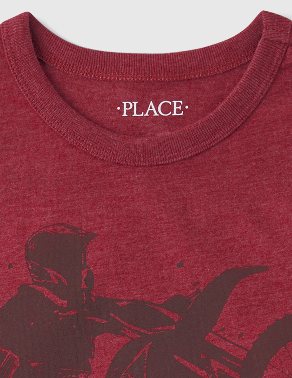 Playera manga corta para niño 2