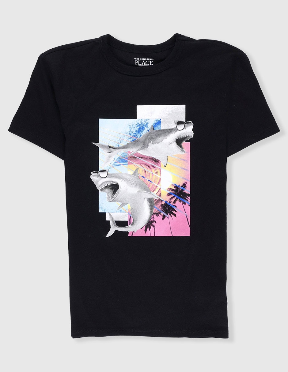 Playera manga corta para niño 2