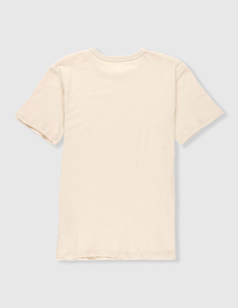 Playera manga regular para niño