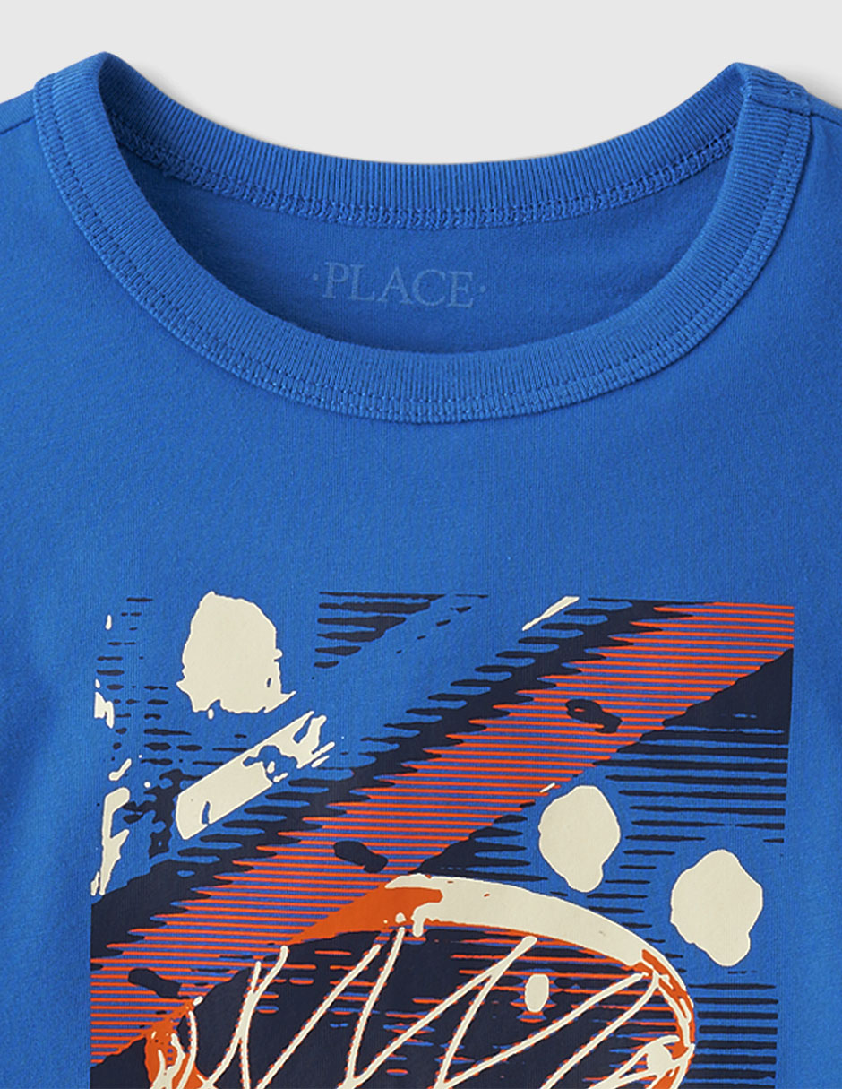 Playera manga corta para niño 2