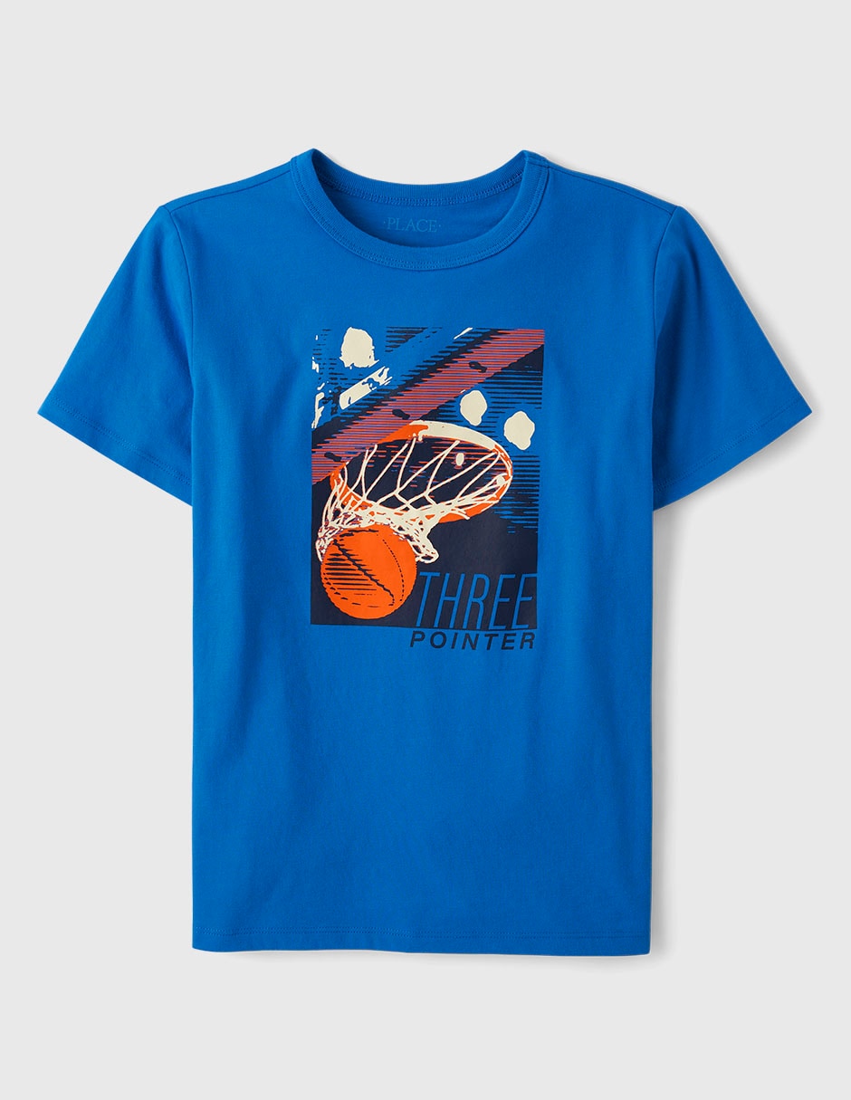 Playera manga corta para niño Playera manga corta para niño