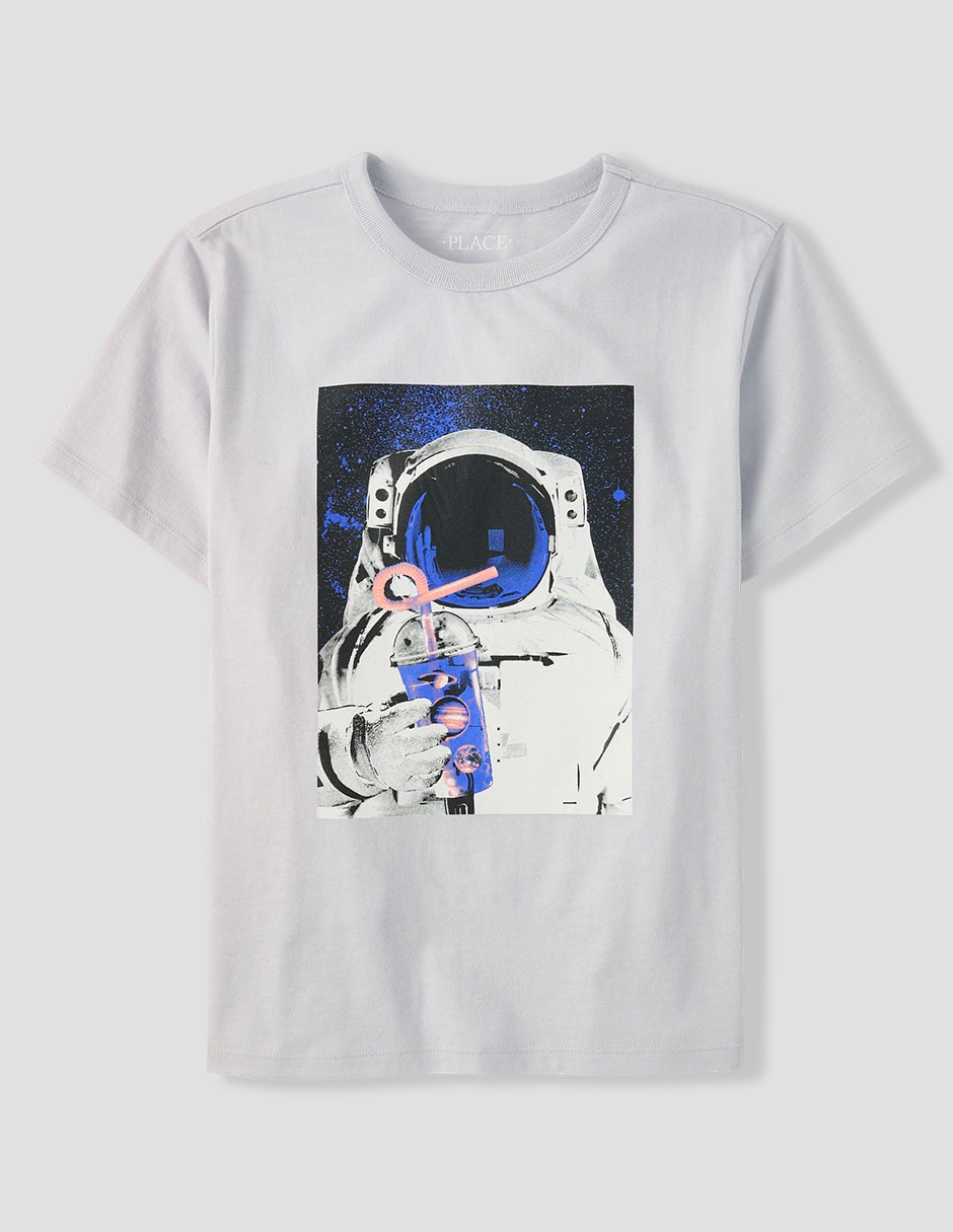 Playera manga corta para niño Playera manga corta para niño
