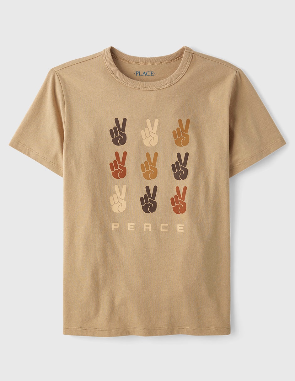 Playera manga corta para niño 1
