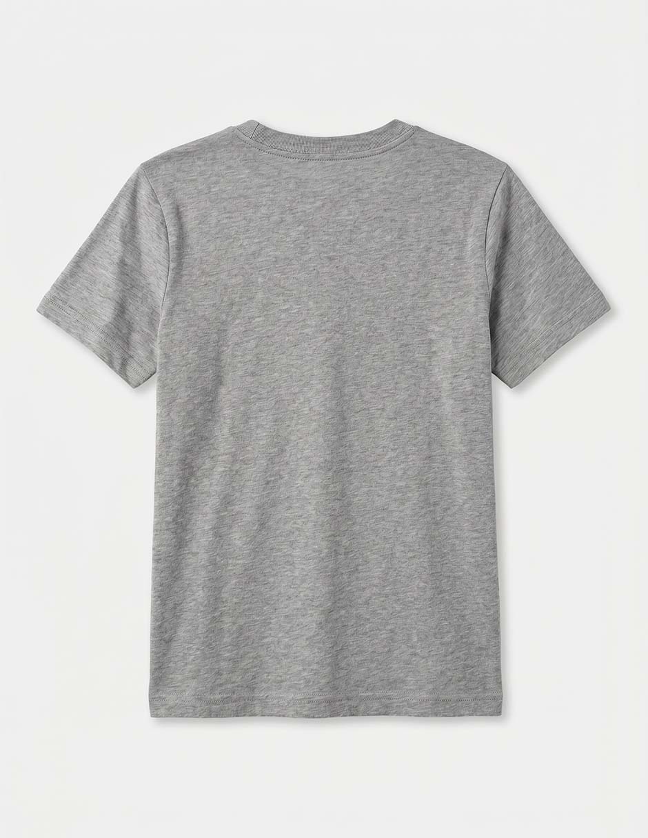 Playera manga regular para niño