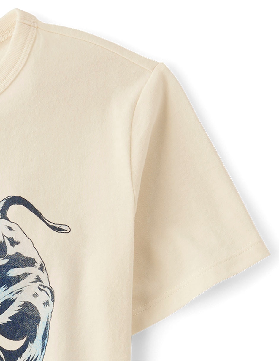 Playera manga corta para niño