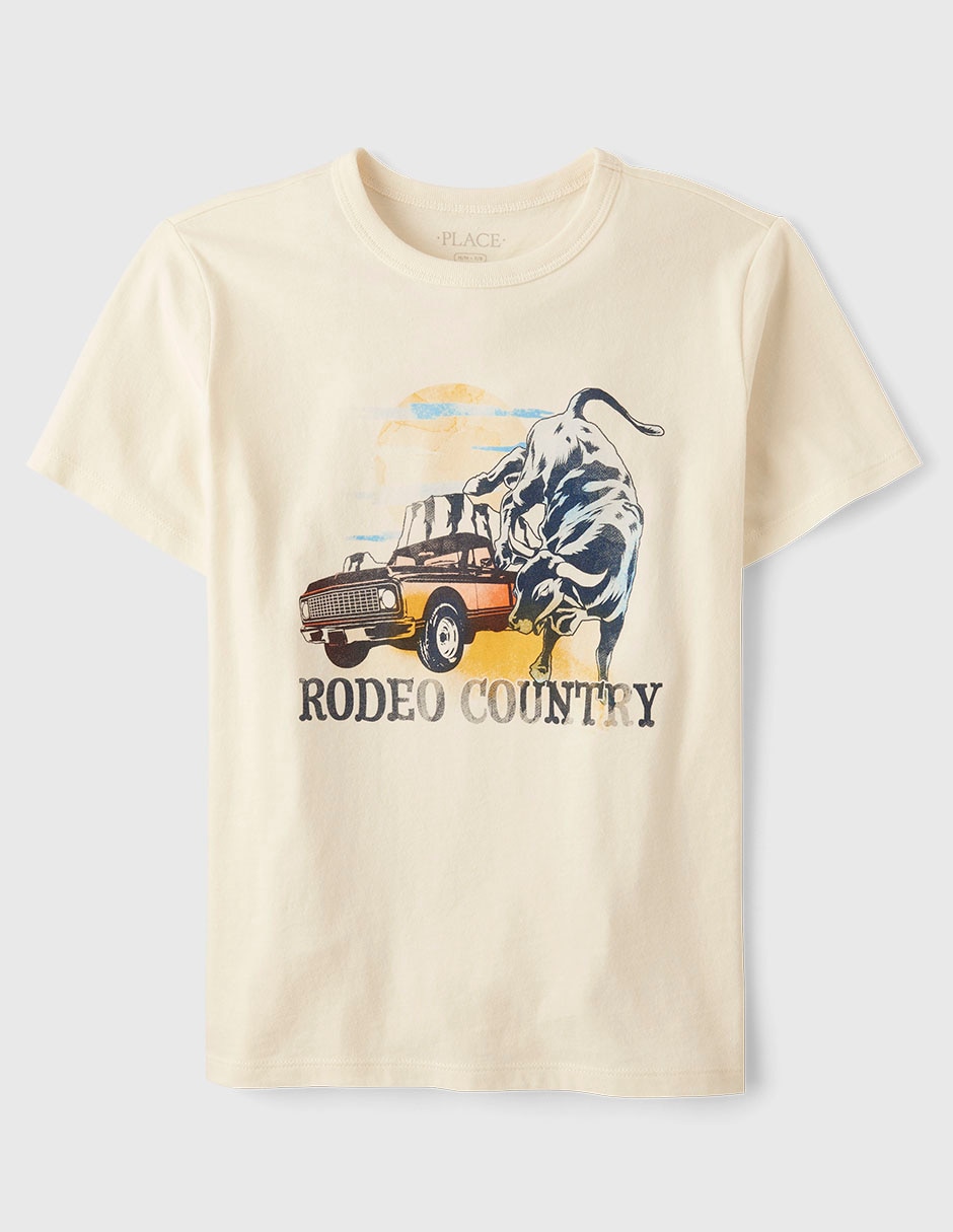 Playera manga corta para niño Playera manga corta para niño