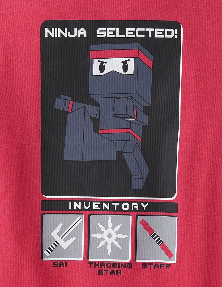 Playera manga corta para niño