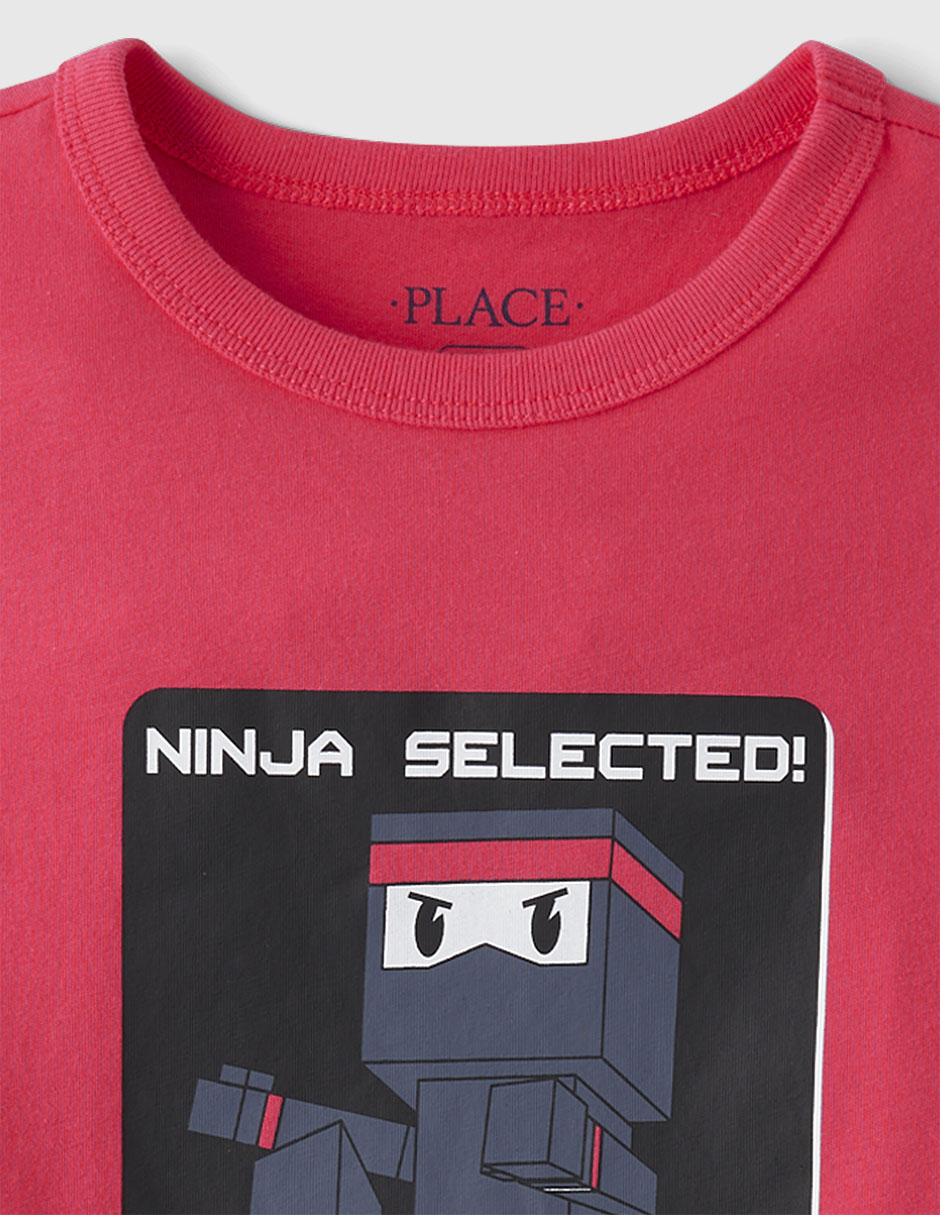 Playera manga corta para niño 2